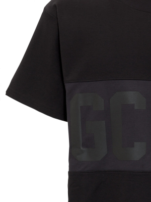 Gcds Logo Print Crewneck T-shirt