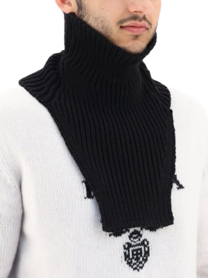 Prada Logo Plaque Neck Warmer