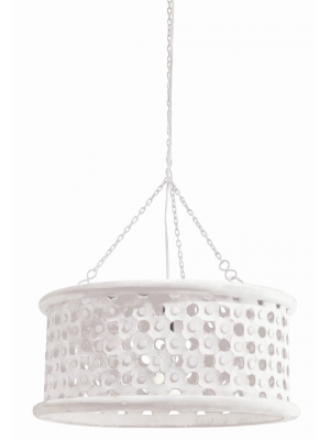 Jarrod Small Pendant White