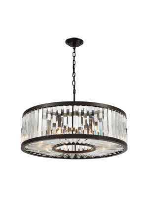 Palacial 9 Pendant In Oil Rubbed Bronze Design By Bd Fine Lighting