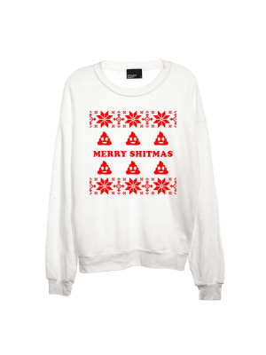 Merry Shitmas [unisex Crewneck Sweatshirt]