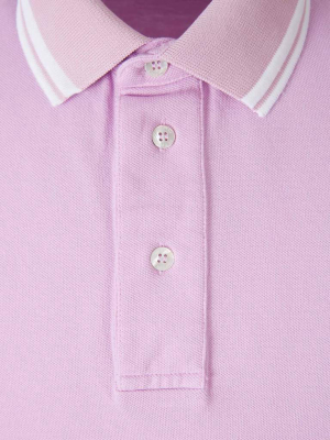 Etro Logo Embroidered Polo Shirt