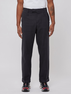 Uniform Trouser In Dark Gray