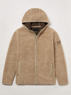 Sherpa Full-zip Hooded Jacket