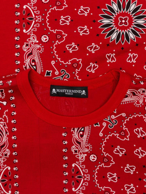 Mastermind World Bandana T-shirt - Red