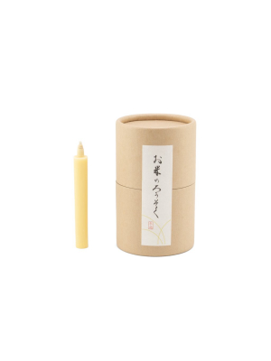 Rice Wax Japanese Candles