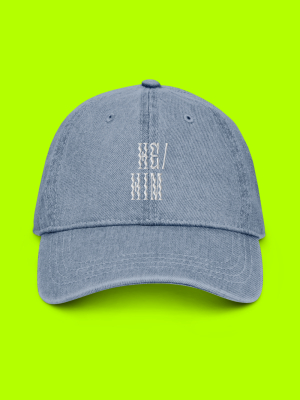 He/him Pronouns Cap