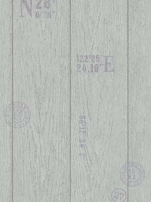 Brenden Faux Wood Wallpaper In Grey Design By Bd Wall