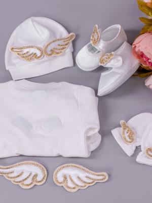 Cupid Newborn Set (gold)