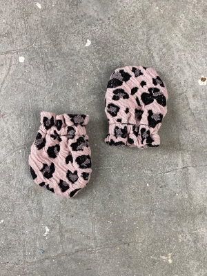 Aggie Mits – Mauve Leopard