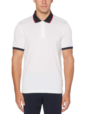 Pima Cotton Tipped Polo