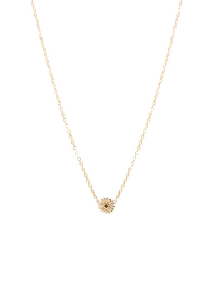 14k Itty Bitty Flower Necklace