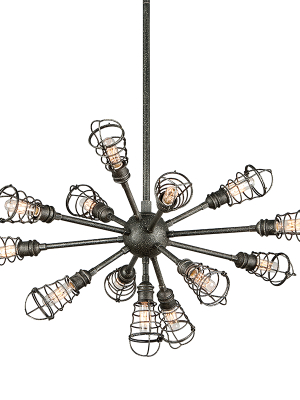 Conduit Chandelier Large By Troy Lighting