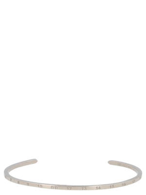 Maison Margiela Number Logo Slim Cuff Bracelet
