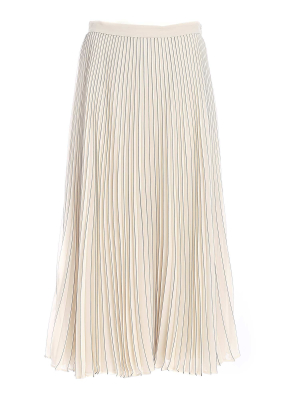 Max Mara Studio Pleated Midi Skirt