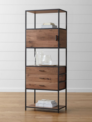 Knox Tall Storage Bookcase