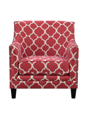 Deena Accent Chair Red - Picket House Furnishings