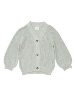 Bacabuche Oversized Cardigan - Dove