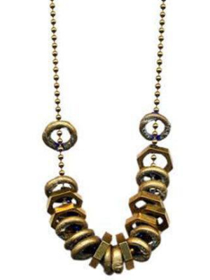 Rings & Nuts Necklace