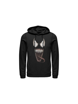 Men's Marvel Venom Tongue Pull Over Hoodie