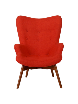 Hariata Fabric Contour Chair - Christopher Knight Home