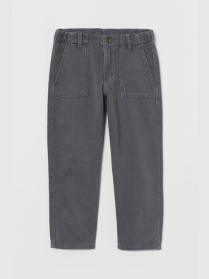 Twill Cargo Pants