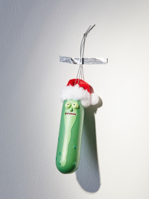 Rick And Morty Pickle Rick Christmas Ornament