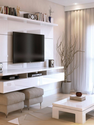 City 2.2 Floating Wall Theater Entertainment Center - Manhattan Comfort