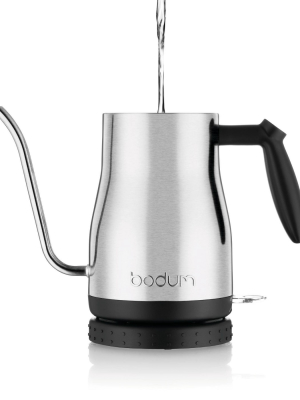 Bodum Goose Neck 34oz Electric Water Kettle - Stainless Steel