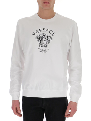 Versace Medusa Printed Sweatshirt