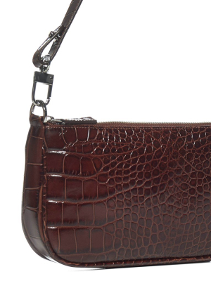 By Far Rachel Embossed Shoulder Bag