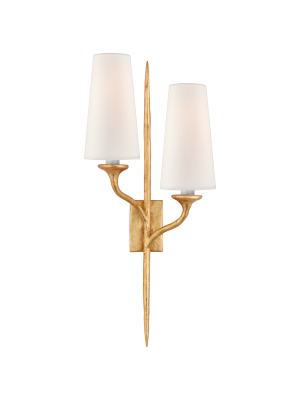 Iberia Double Sconce In Various Colors