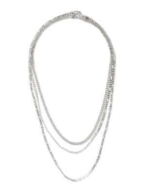 Silver Layered Chain*