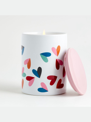 Scented Hearts Candle