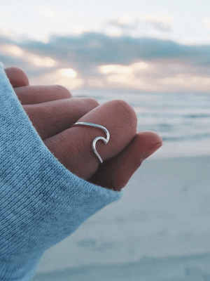 Pura Vida Wave Ring