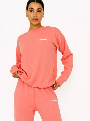 Coral Logo Sweatshirt