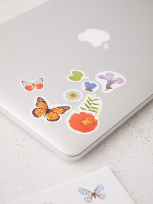 Butterfly And Flower Sticker Book