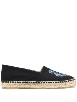 Kenzo Tiger Embroidered Espadrilles