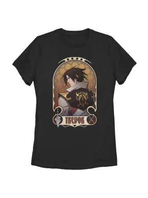 Women's Castlevania Trevor Classic Portrait T-shirt