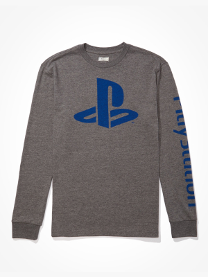 Tailgate Men's Playstation Long Sleeve Graphic T-shirt