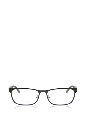 Gucci Eyewear Rectangular Frame Glasses