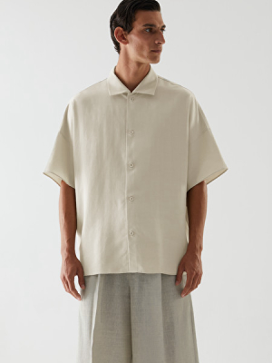 Oversized Short-sleeved Shirt