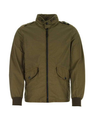 Stone Island Front Pockets Zipped Jacket