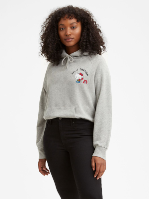 Women's Blank Fleece Hoodie