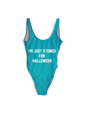 I'm Just Stoned For Halloween [swimsuit]