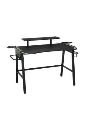 1010 Gaming Computer Desk Green - Respawn