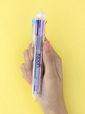 8 Color Retractable Ballpoint Pen