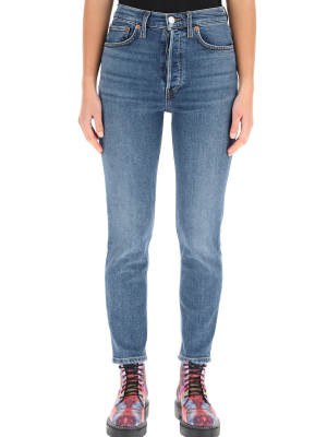 Re/done Skinny Cropped Jeans