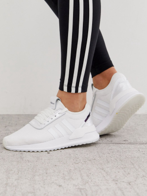Adidas Originals U Path Run Sneakers In White