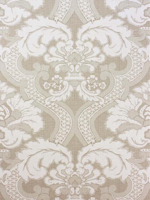 Meredith Wallpaper In Beige By Nina Campbell For Osborne & Little